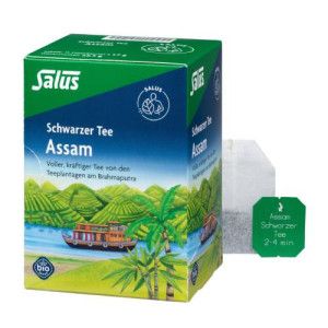 ASSAM schwarzer Tee Bio Salus Filterbeutel