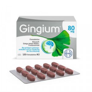 GINGIUM 80 mg Filmtabletten